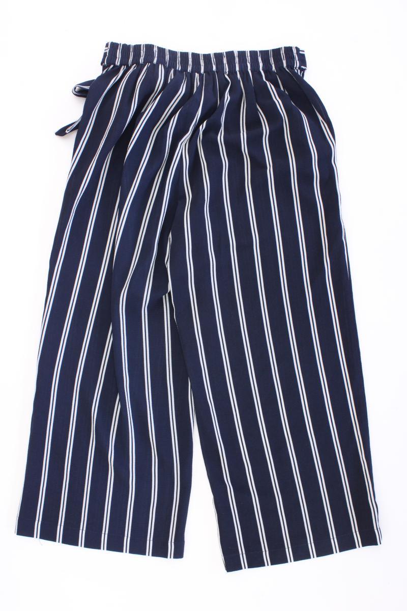 Only Hose Gr. 34 gestreift blau aus Polyester