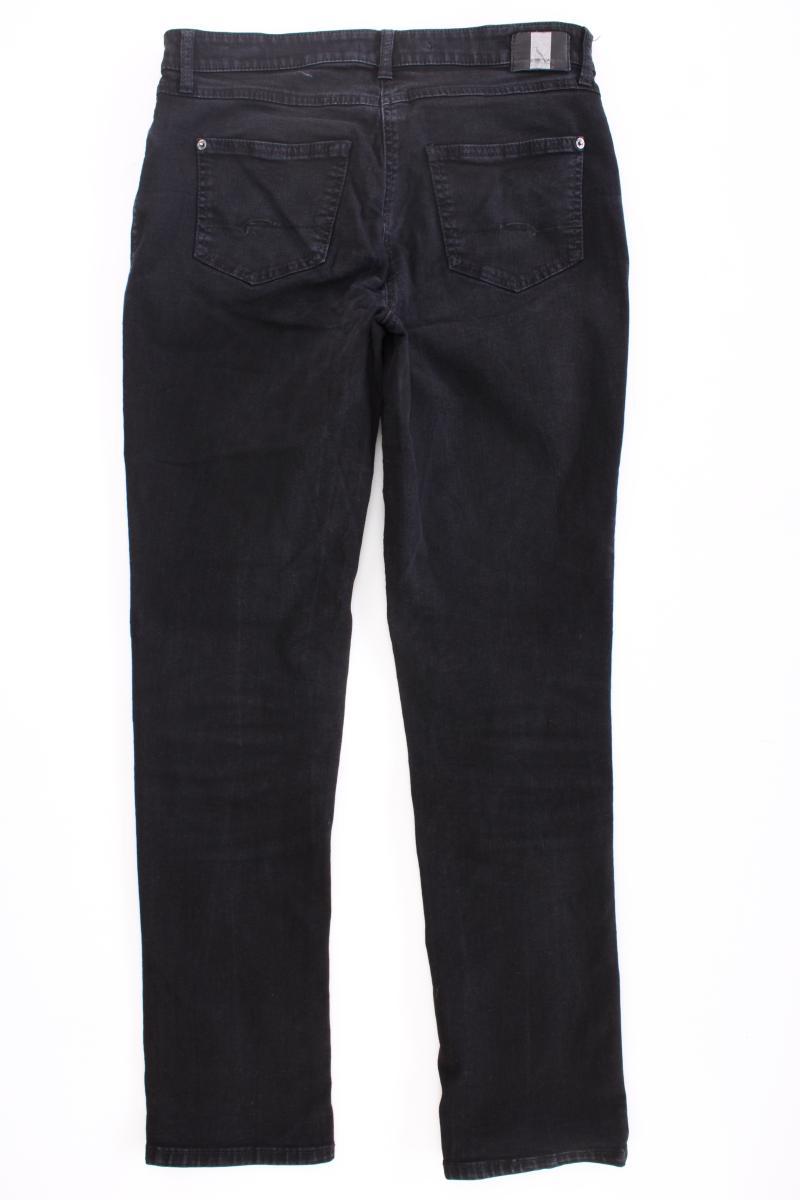 MAC Skinny Jeans Gr. 40/L32 schwarz aus Baumwolle
