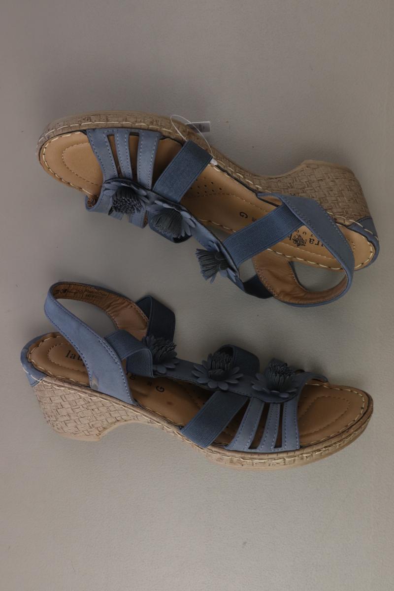 Laura Berg Sandaletten Gr. 38 neuwertig blau
