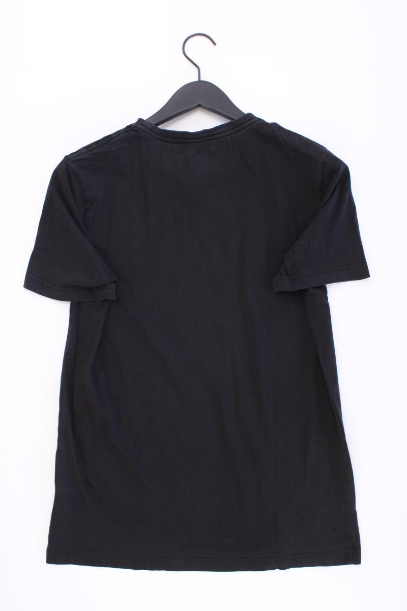 Puma Printshirt für Herren Gr. 48/50 Kurzarm schwarz aus Baumwolle
