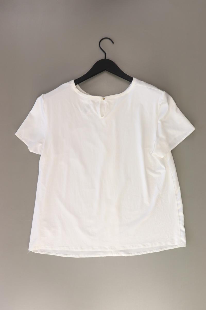 Jake*s Kurzarmbluse Gr. 44 weiß aus Polyester