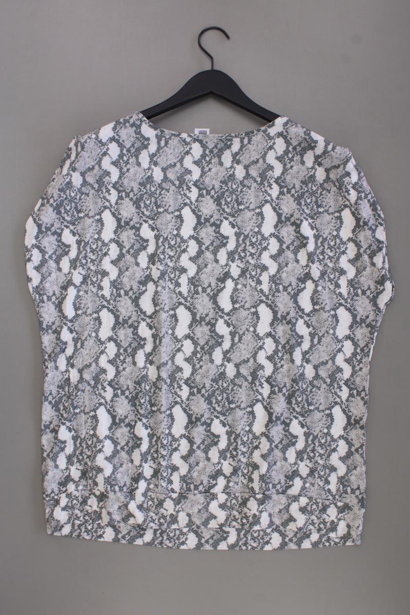 Pfeffinger Printshirt Gr. 46 mit Tierdruck Kurzarm grau