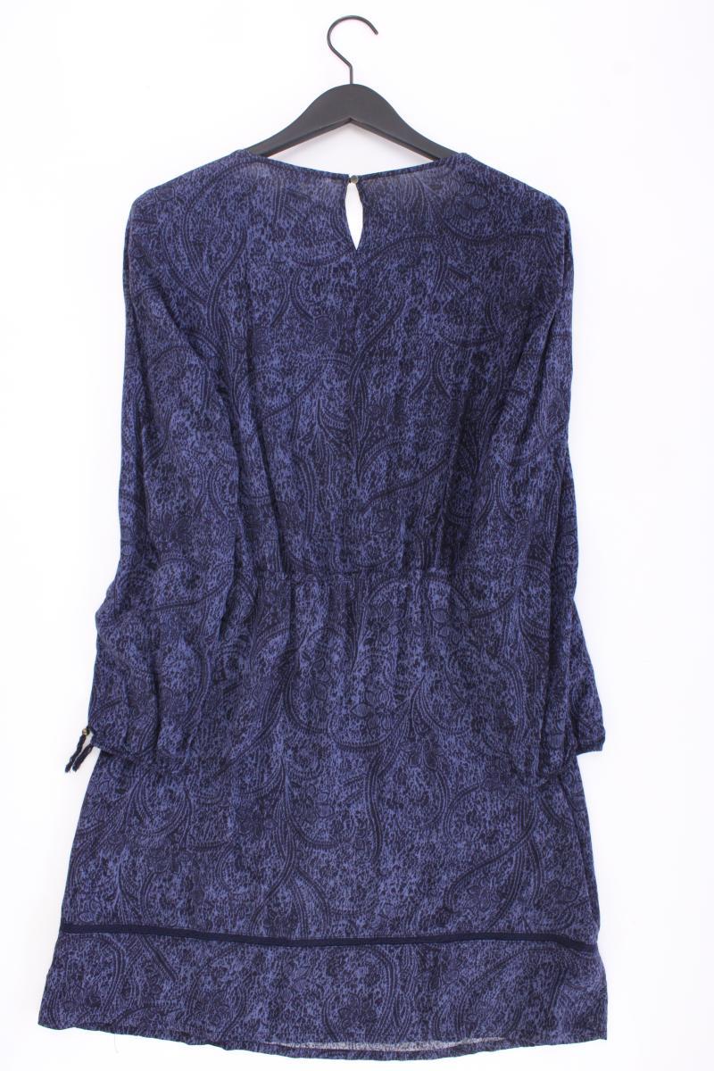 Esprit Langarmkleid Gr. 40 blau aus Viskose
