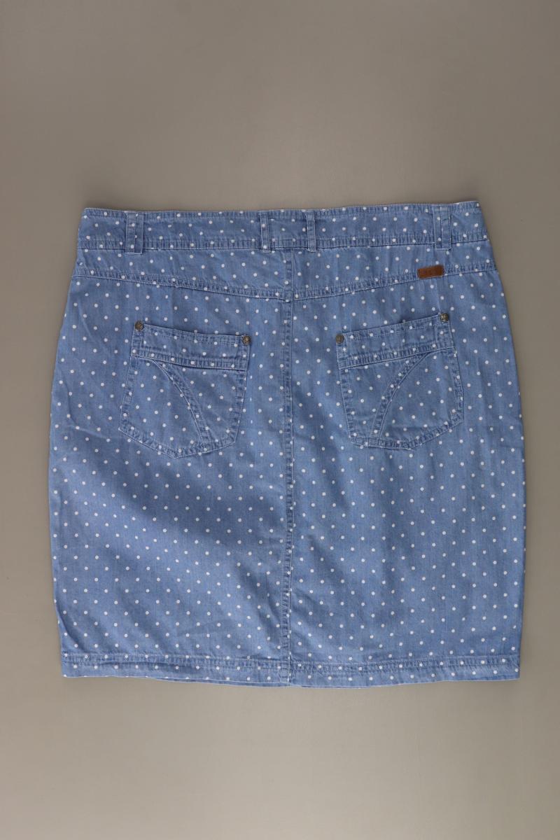 s'questo Rock Gr. 42 gepunktet blau aus Baumwolle