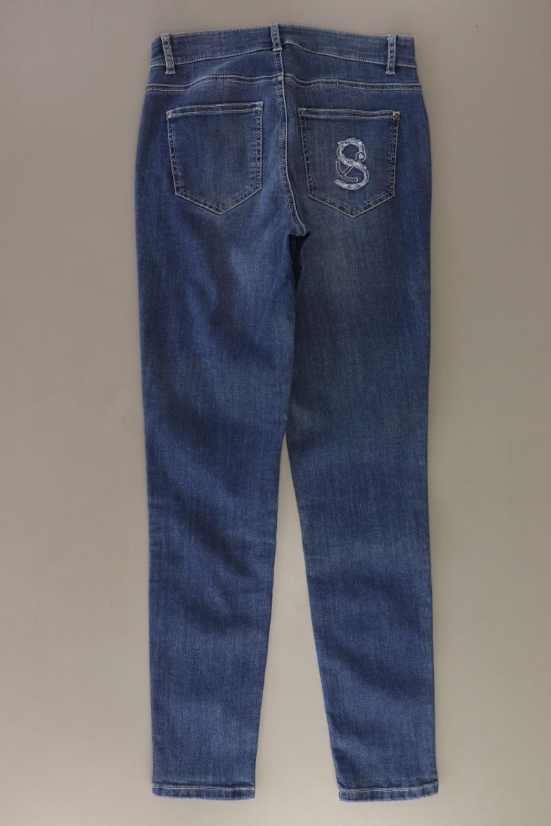 STRANDFEIN Skinny Jeans Gr. 36 blau aus Baumwolle