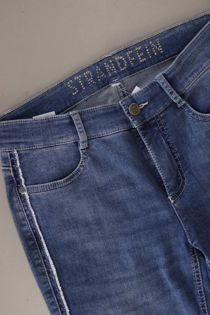 STRANDFEIN Skinny Jeans Gr. 36 blau aus Baumwolle
