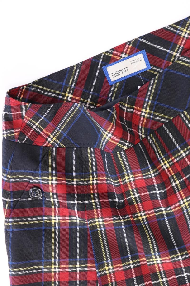 Esprit Rock Gr. 38 kariert rot aus Polyester