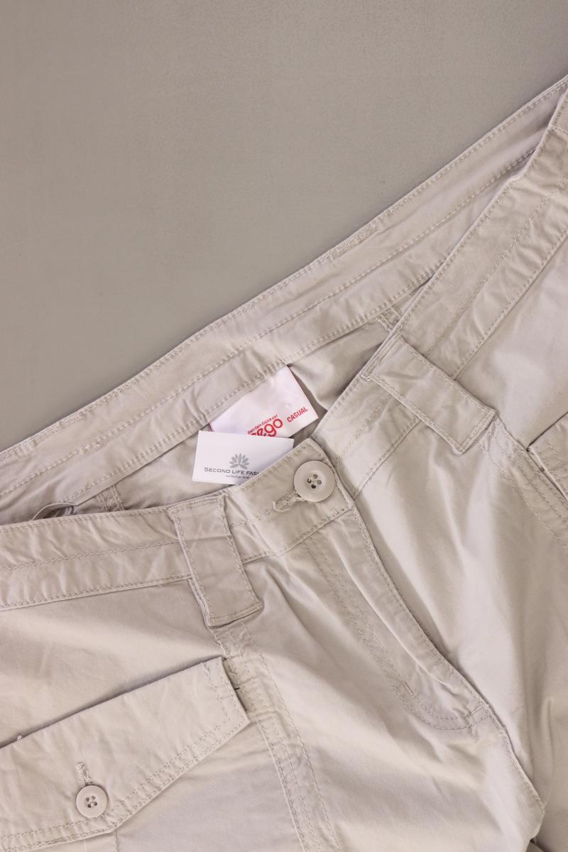 sheego 7/8 Hose Gr. 46 creme aus Baumwolle
