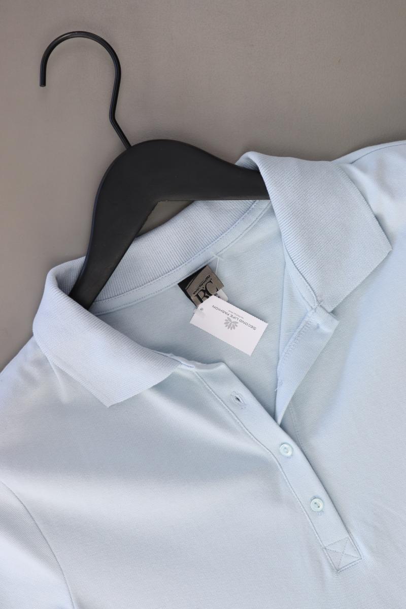 Best Connections Kurzarmkleid Gr. 38 blau aus Baumwolle