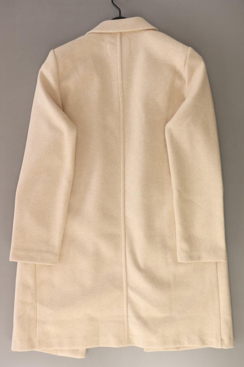 Stradivarius Regular Mantel Gr. M creme aus Polyester