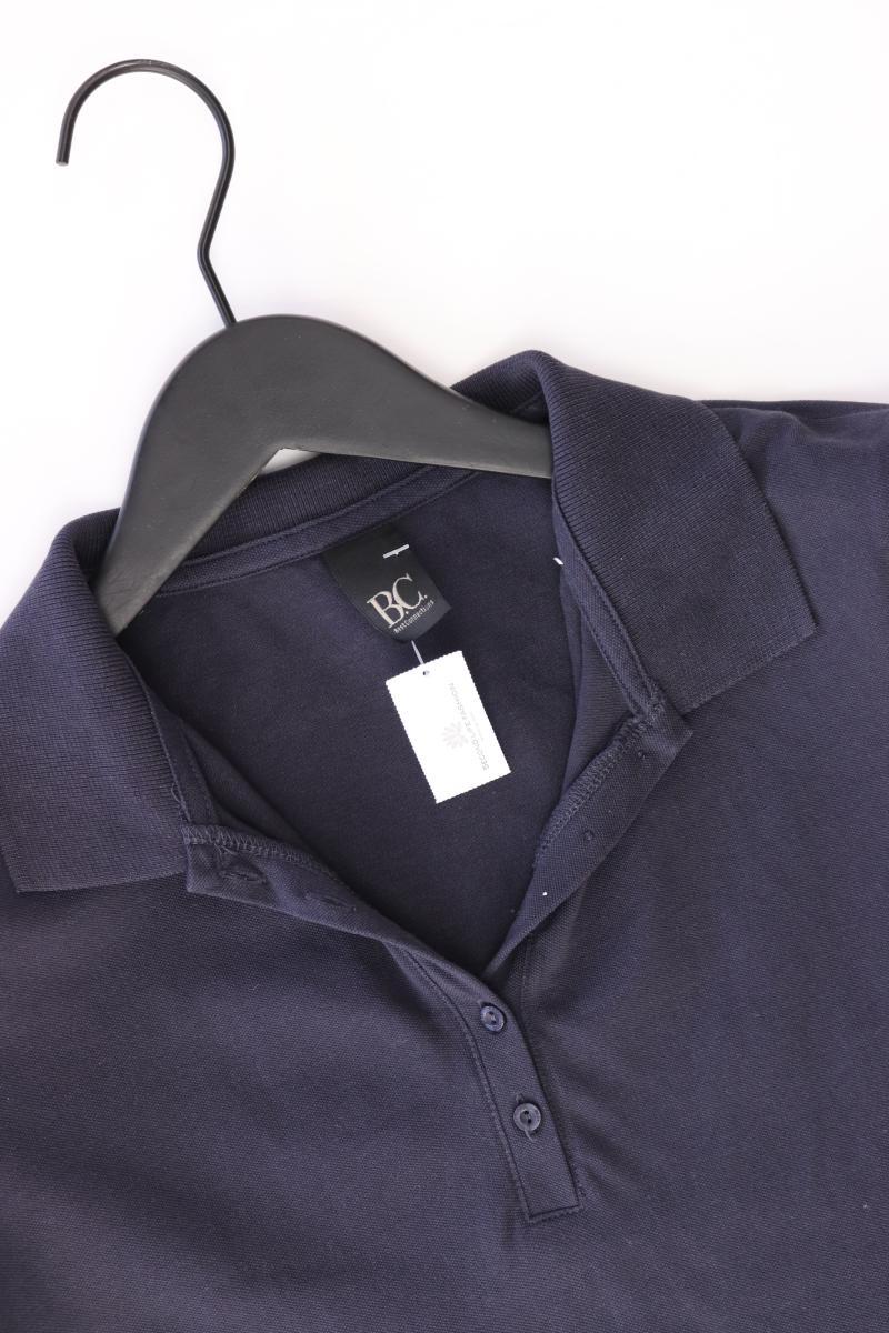Best Connections Poloshirt Gr. 38 Kurzarm blau aus Baumwolle