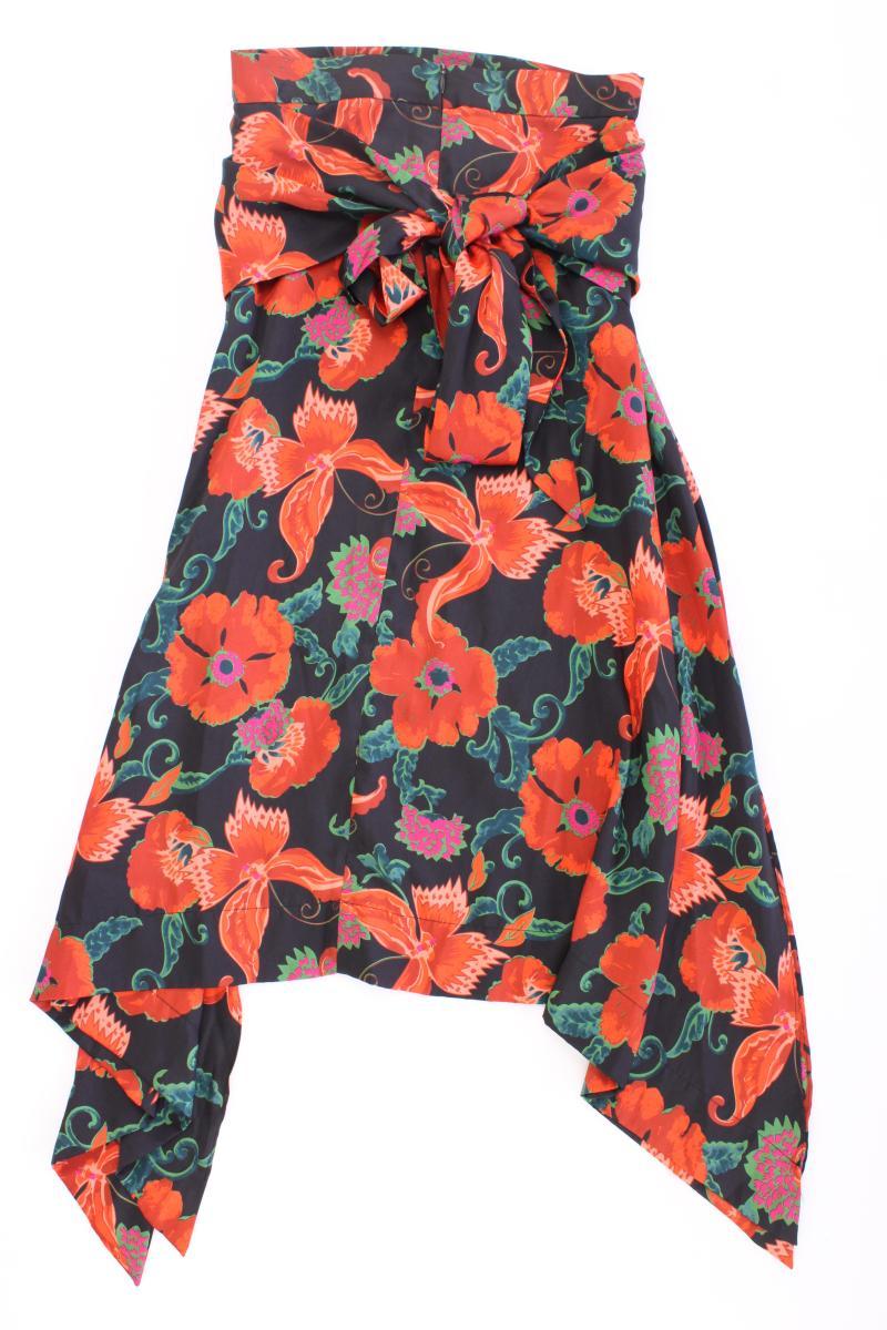 Zara Maxirock Gr. S mit Blumenmuster mehrfarbig aus Polyester