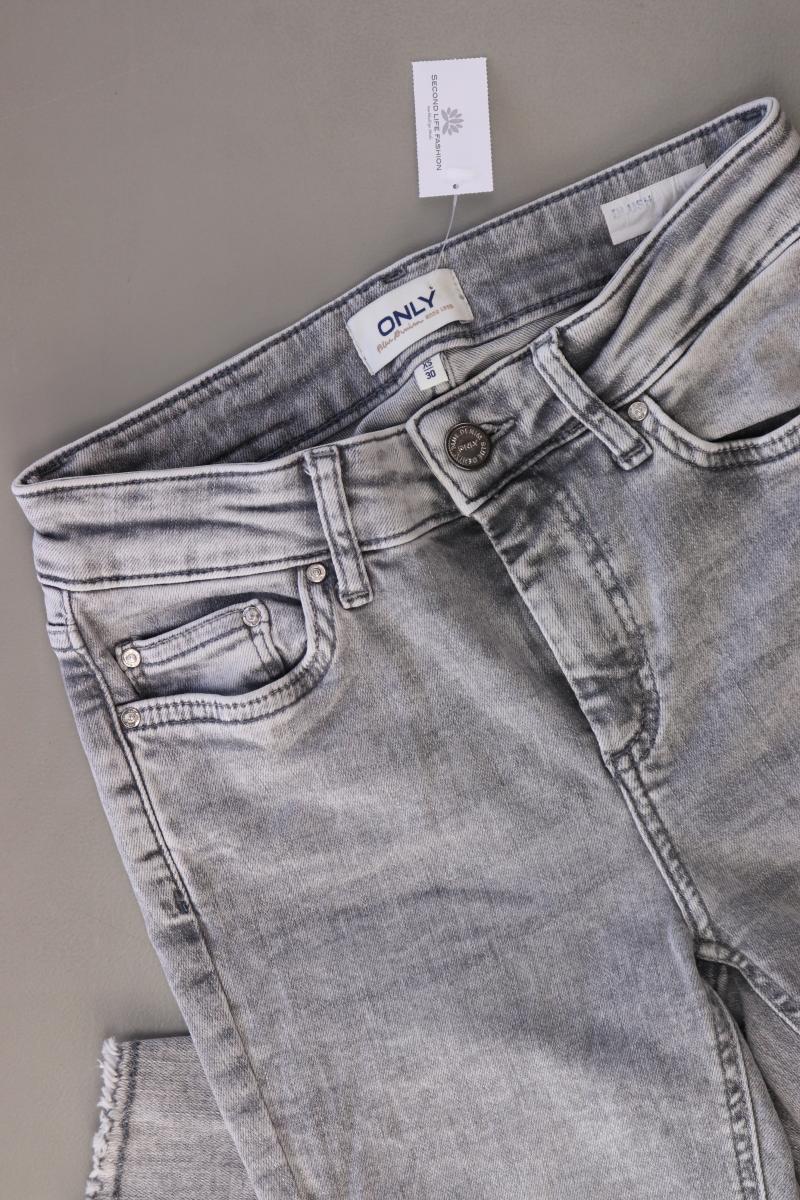 Only Skinny Jeans Gr. XS/L30 grau aus Baumwolle
