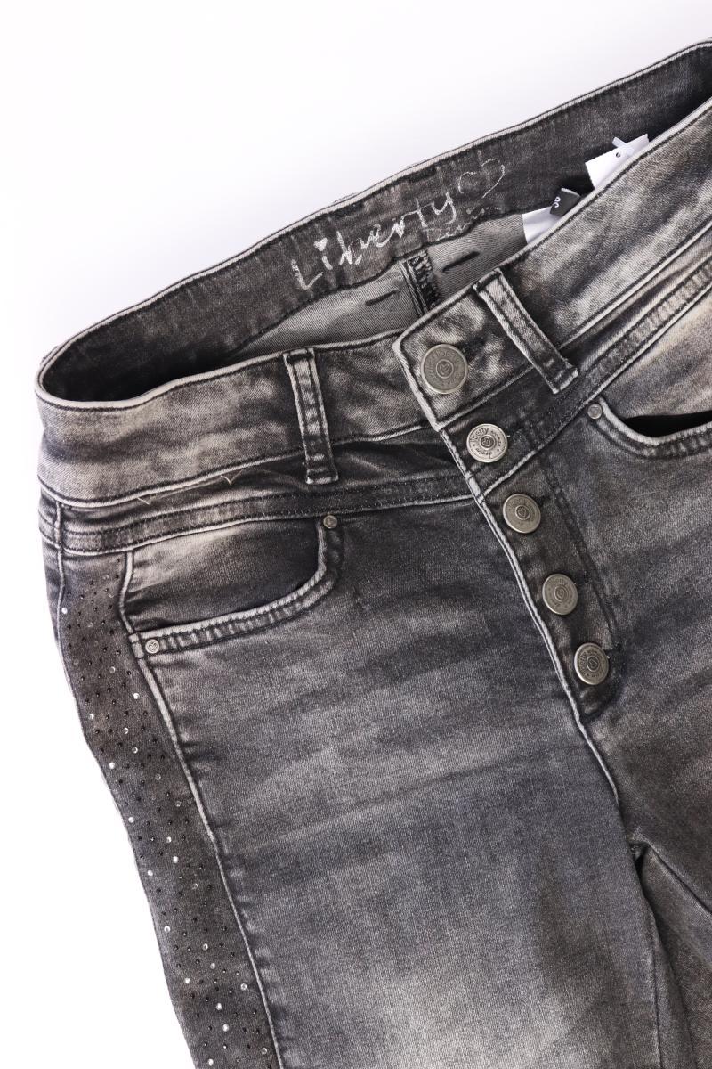 Liberty Skinny Jeans Gr. 36 grau aus Baumwolle