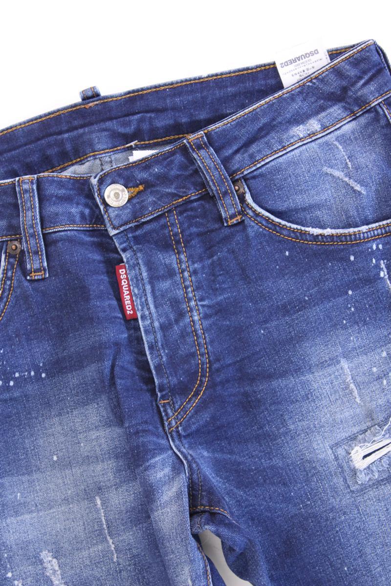 Dsquared2 Skinny Jeans für Herren Gr. 48 blau aus Baumwolle