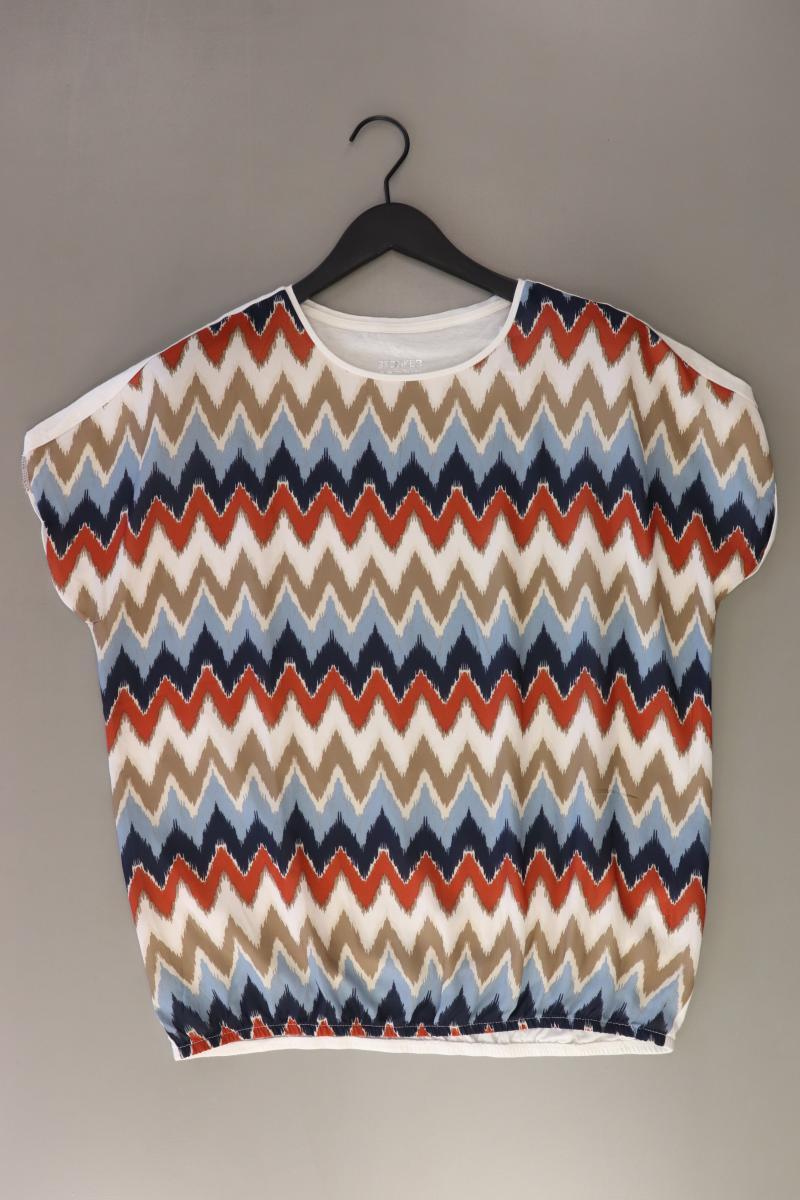 Stooker Kurzarmbluse Gr. 44/46 mehrfarbig aus Polyester