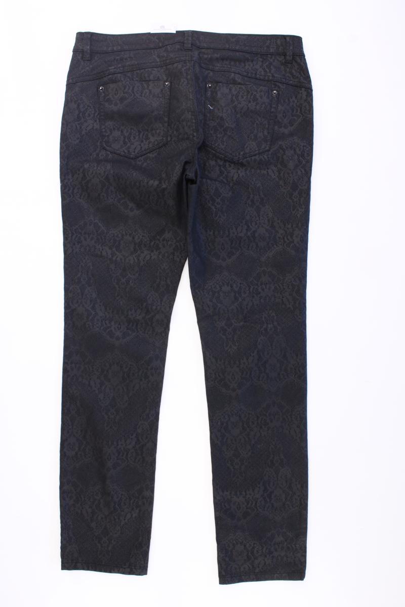 Street One Hose Gr. 42/L32 schwarz aus Baumwolle