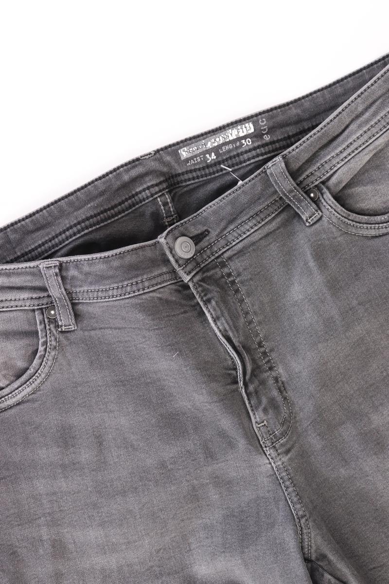 edc by Esprit Straight Jeans Gr. W34/L30 grau aus Baumwolle