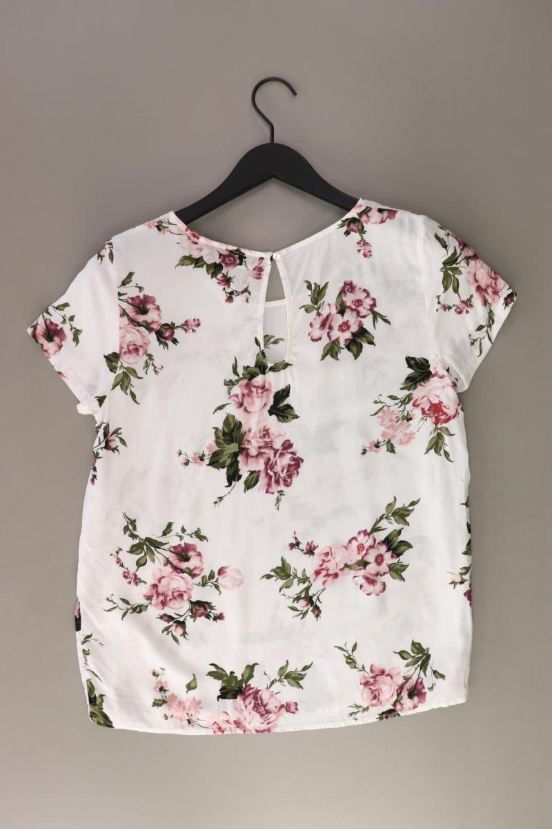 Only Kurzarmbluse Gr. 38 mit Blumenmuster mehrfarbig