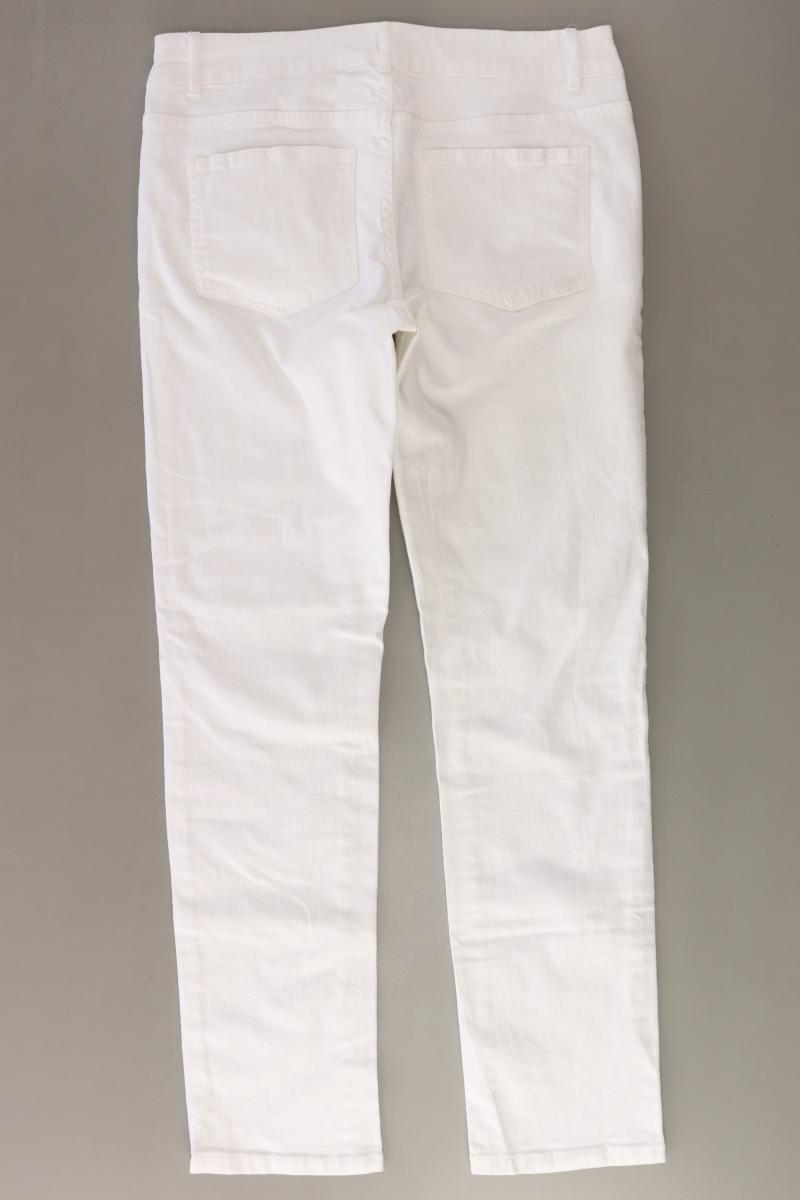 Noisy May Straight Jeans Gr. W29 weiß aus Baumwolle
