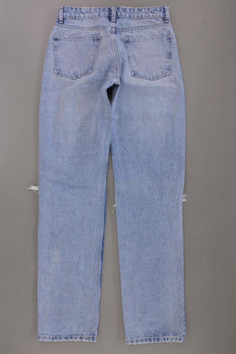 Zara Straight Jeans Gr. 36 blau