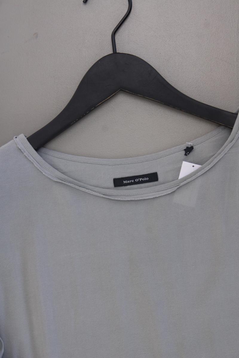 Marc O'Polo Classic Bluse Gr. 42 3/4 Ärmel grau aus Viskose
