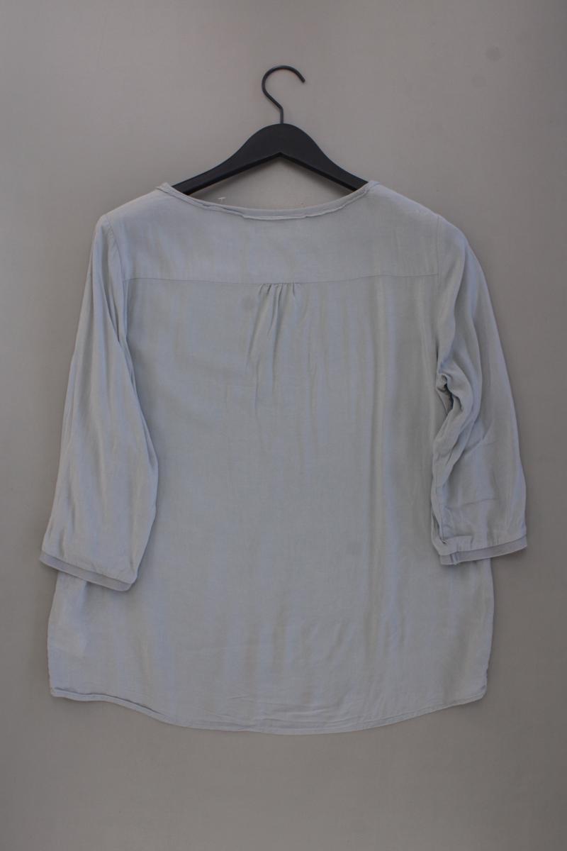 Marc O'Polo Classic Bluse Gr. 42 3/4 Ärmel grau aus Viskose