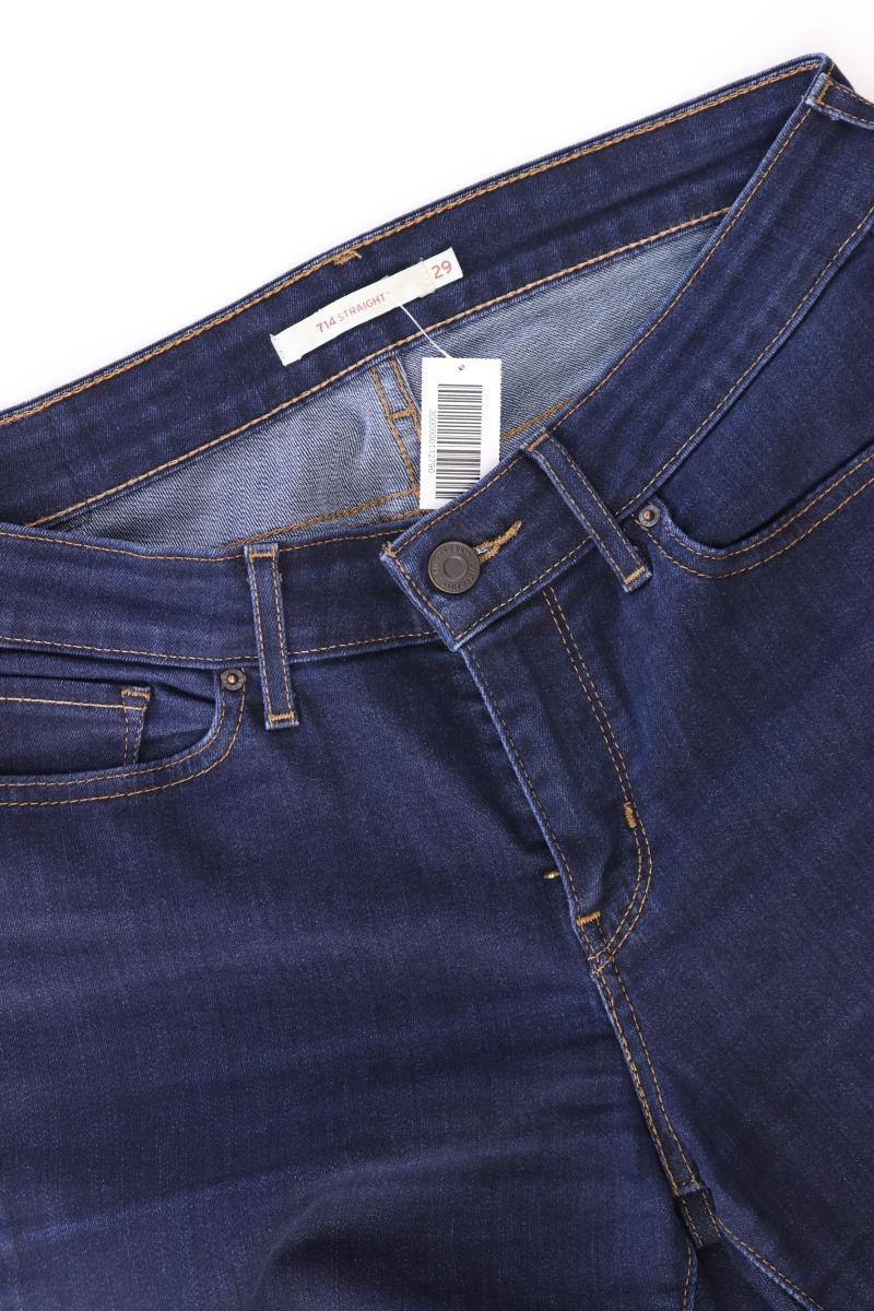 Levi's Straight Jeans Gr. W29/L32 blau aus Baumwolle