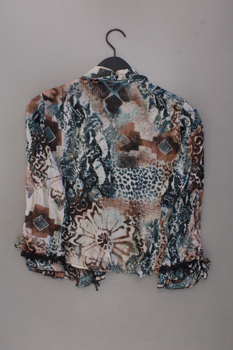 CRiSCA Chiffonbluse Gr. 36 3/4 Ärmel mehrfarbig