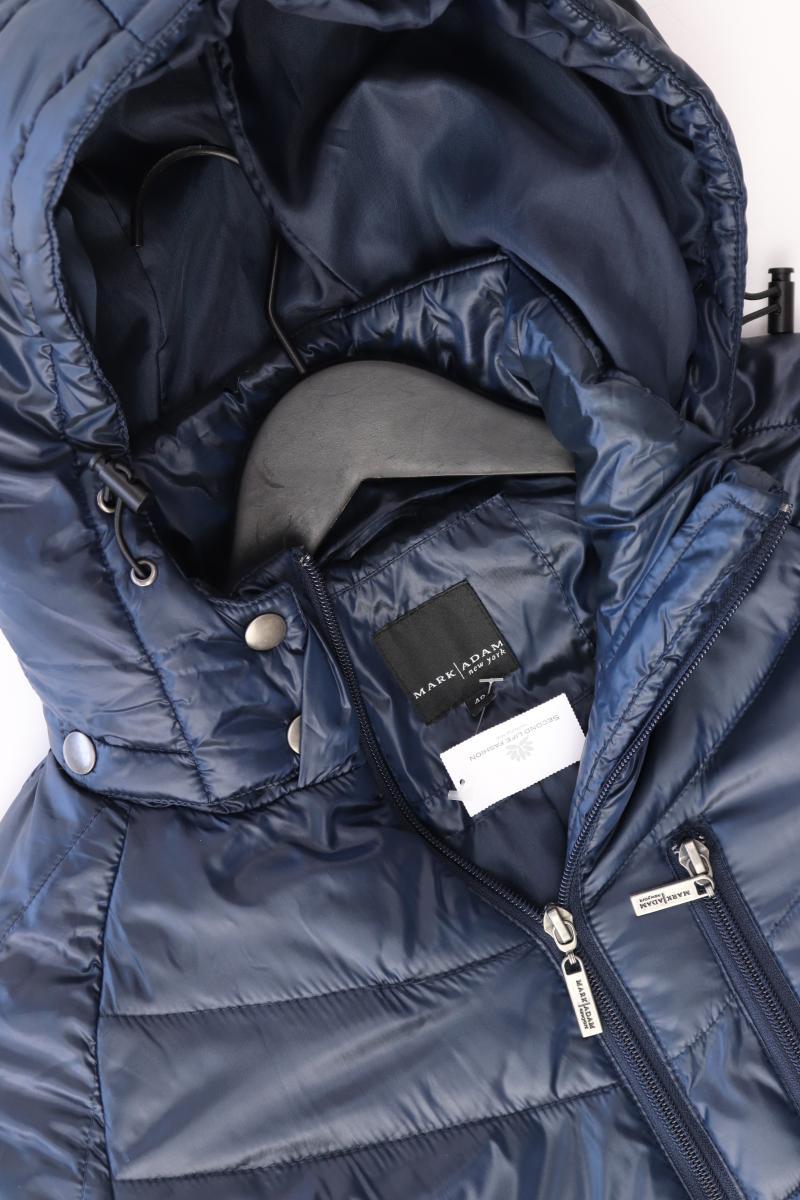 MARK ADAM Steppjacke Gr. 40 blau aus Polyester