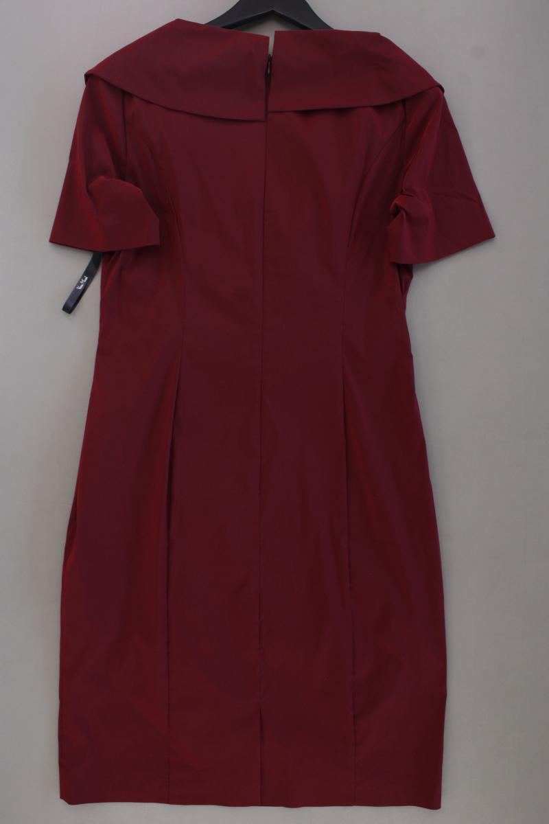 Vera Mont Abendkleid Gr. 42 Kurzarm rot aus Polyamid