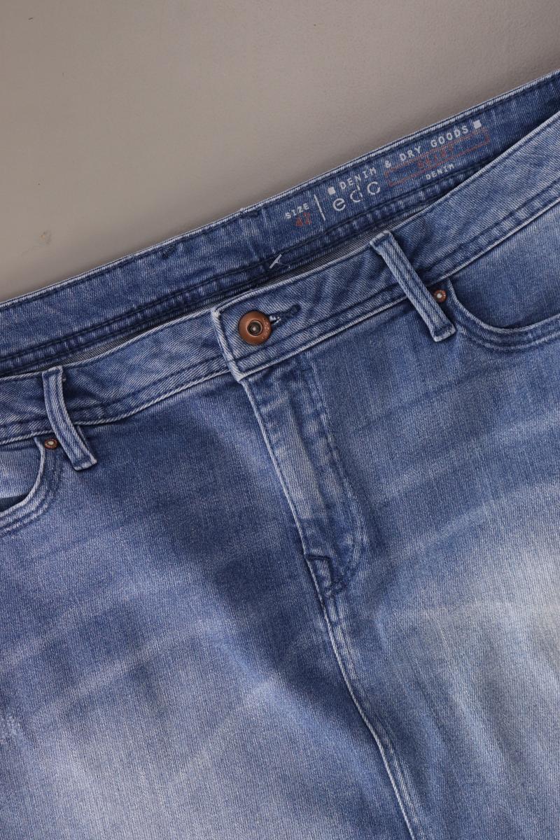 edc by Esprit Jeansrock Gr. 42 blau aus Baumwolle