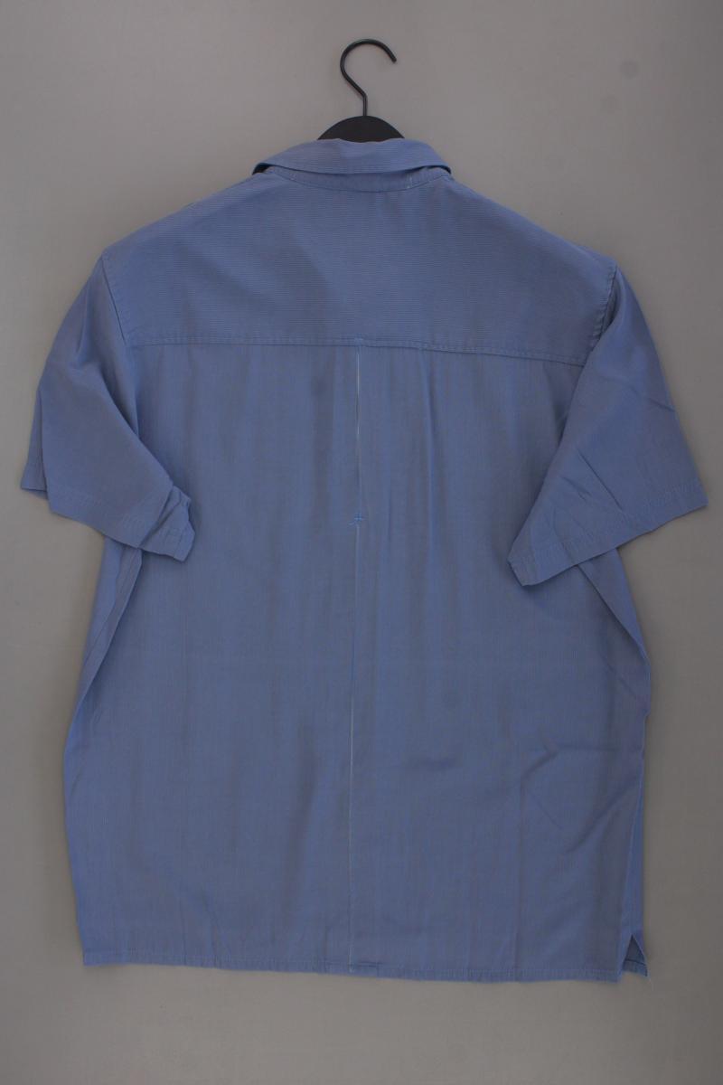 Killtec Kurzarmhemd für Herren Gr. L blau aus Viskose