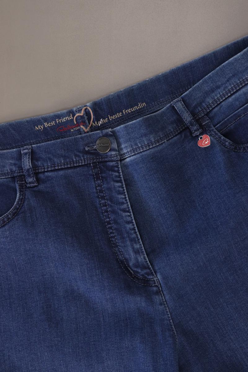 TONI Straight Jeans Gr. Kurzgröße 46 blau aus Baumwolle