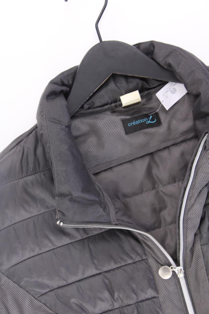 Création L. Steppjacke Gr. 50 grau aus Polyester