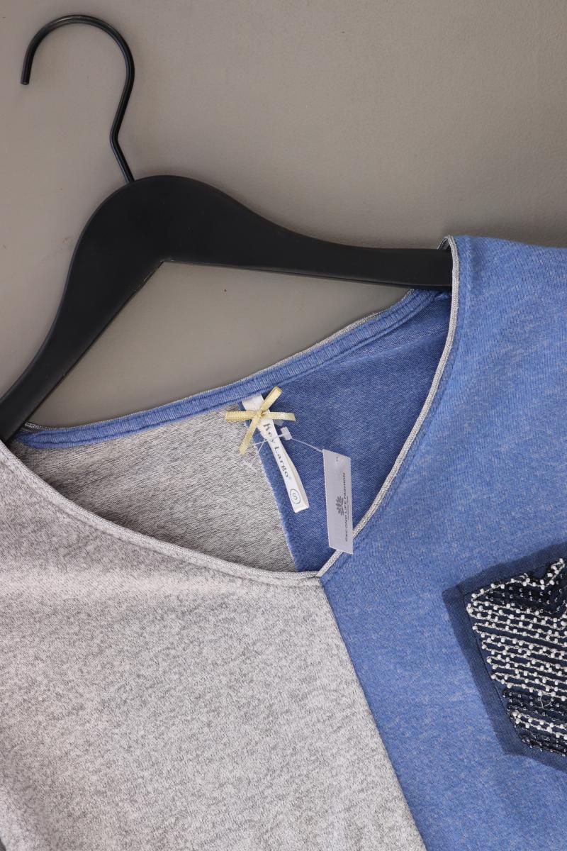 Key Largo Longsleeve-Shirt Gr. S Langarm blau aus Viskose