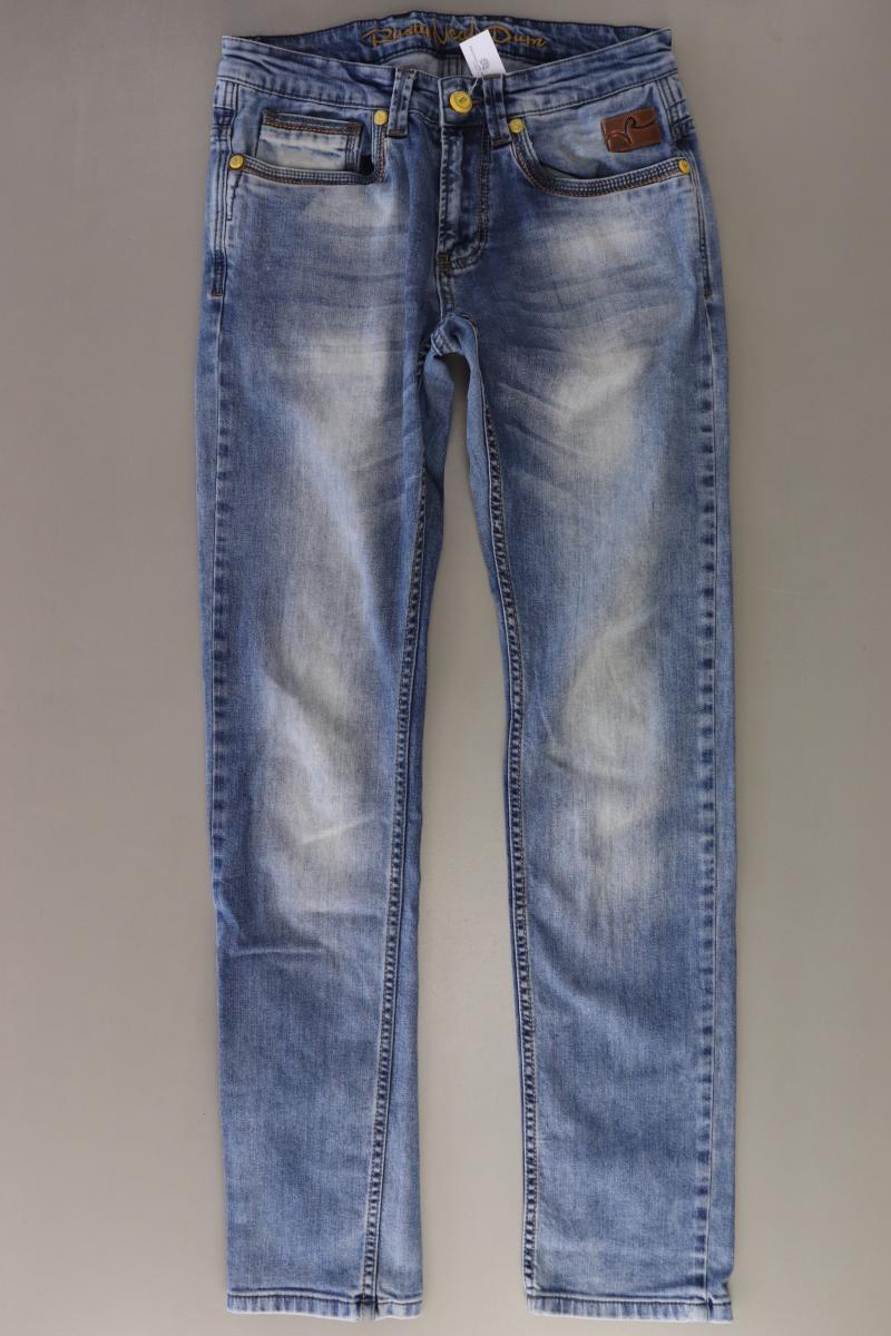 Rusty Neal Straight Jeans für Herren Gr. W29/L32 blau aus Baumwolle
