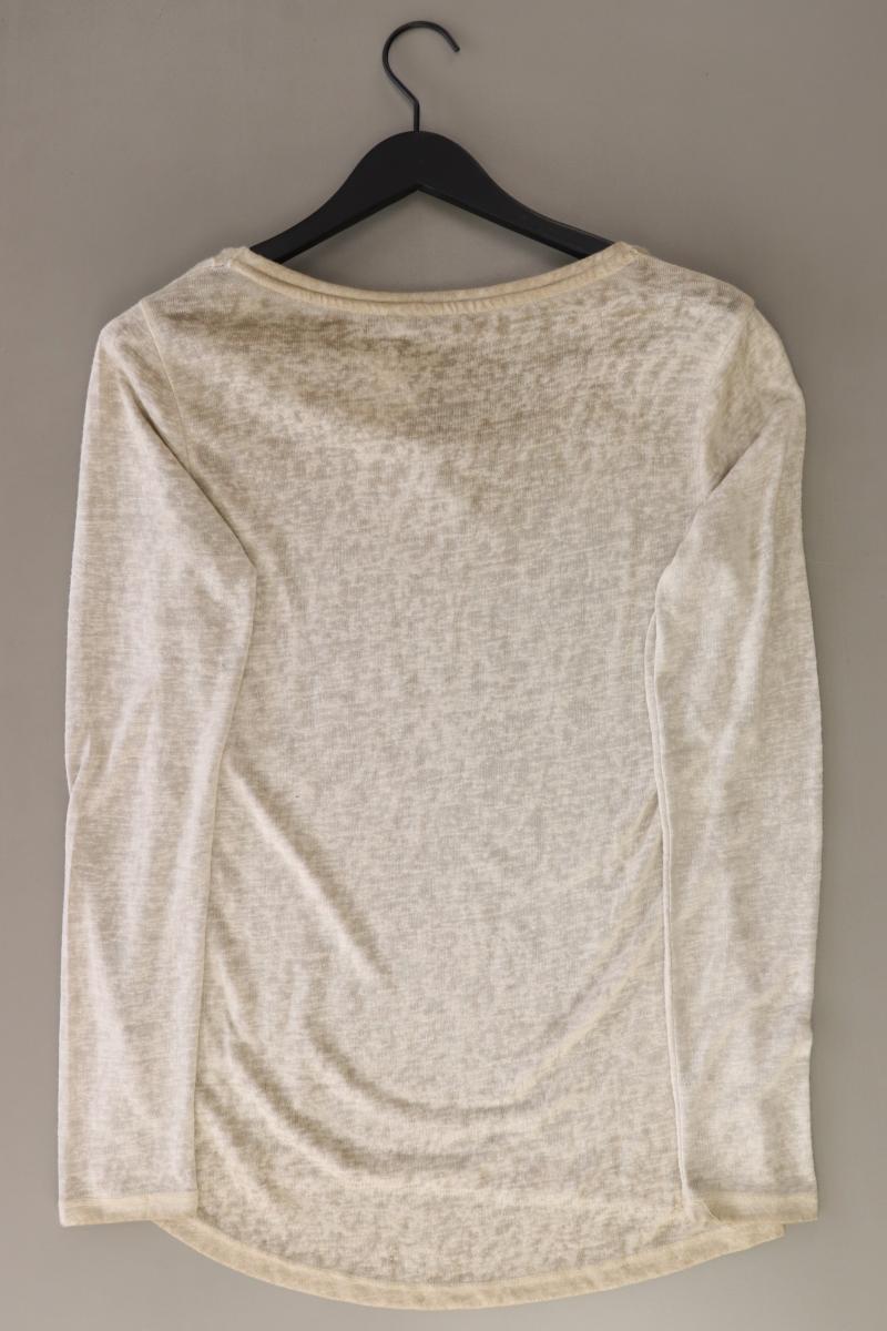 Decay Longsleeve-Shirt Gr. L neu mit Etikett Langarm mit Pailletten creme