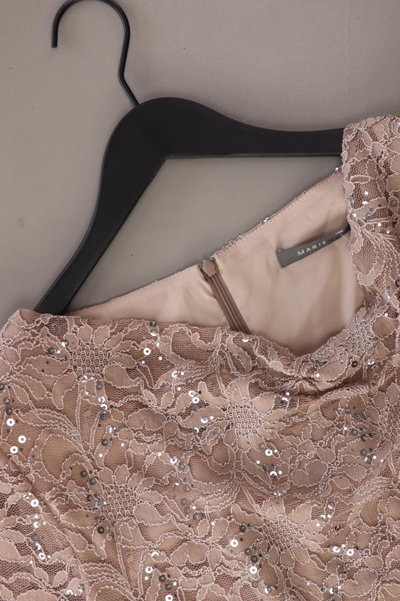 Marie Noir Abendkleid Gr. 42 neuwertig 3/4 Ärmel creme aus Polyester