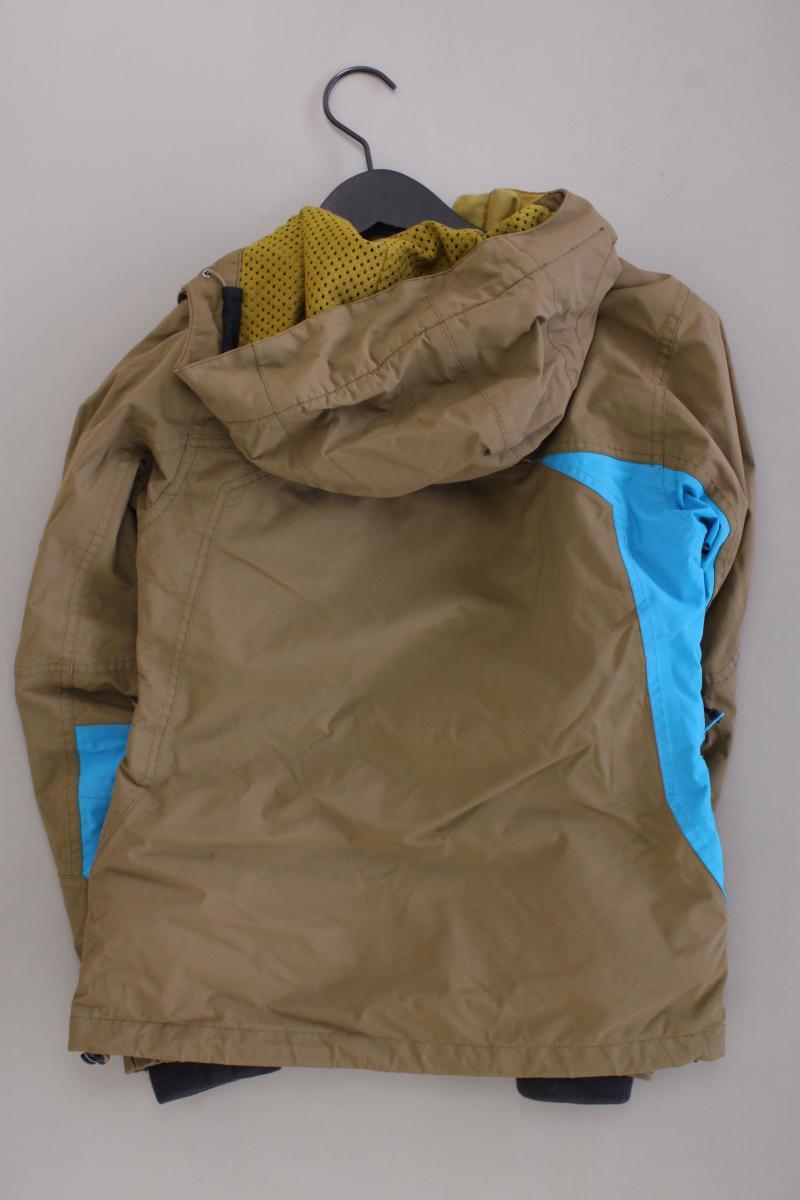 Zimtstern Kapuzenjacke Gr. XS olivgrün aus Nylon