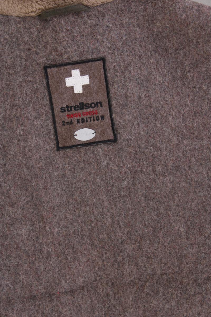 Strellson Classic Weste für Herren Gr. 50 braun aus Baumwolle