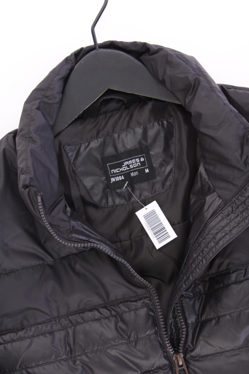 James & Nicholson Steppjacke für Herren Gr. M schwarz aus Polyester