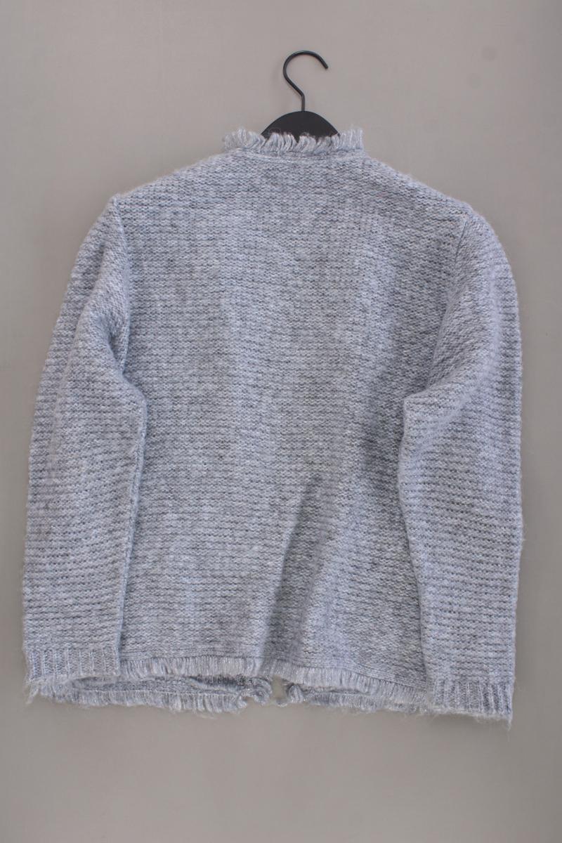 Paola Cardigan mit Glitzer Gr. 46 Langarm grau
