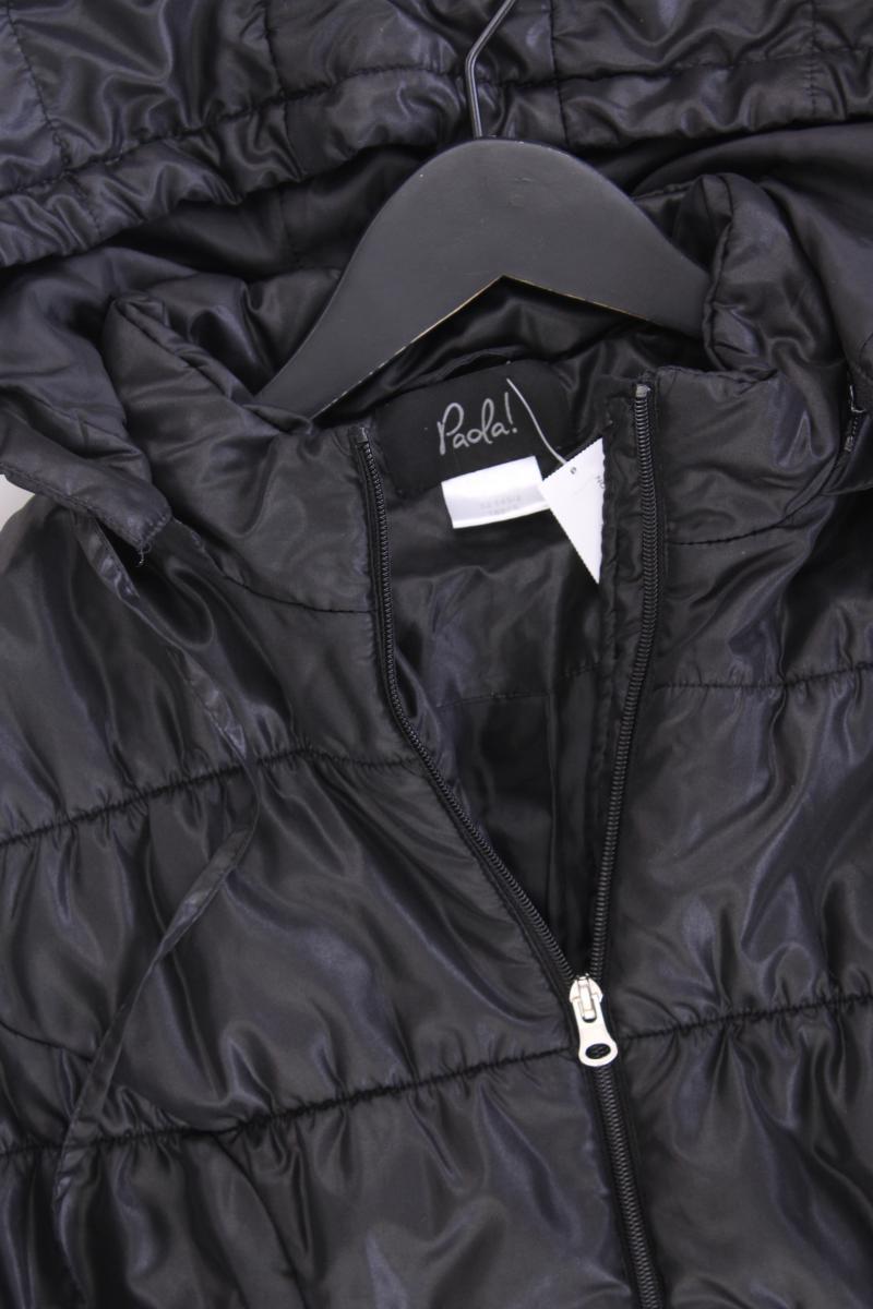 Paola Kapuzenjacke Gr. 44 schwarz aus Polyester