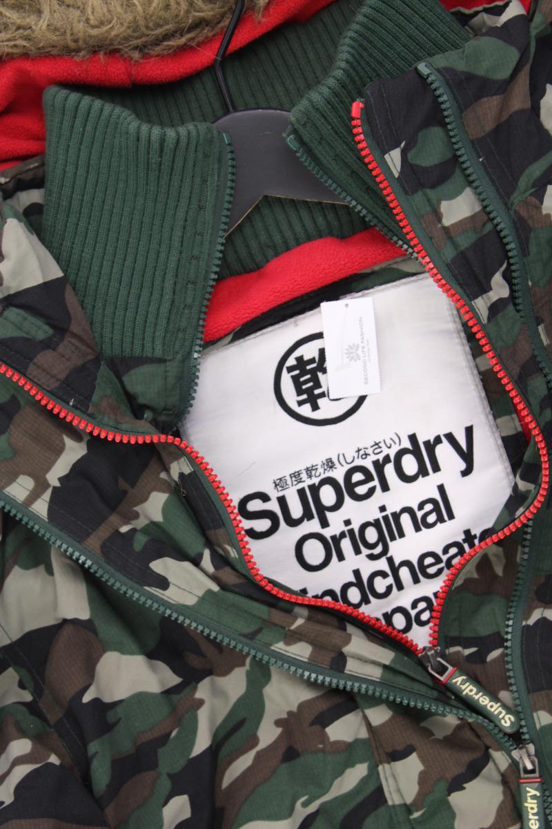 Superdry Camo-Jacke für Herren Gr. S camouflage olivgrün