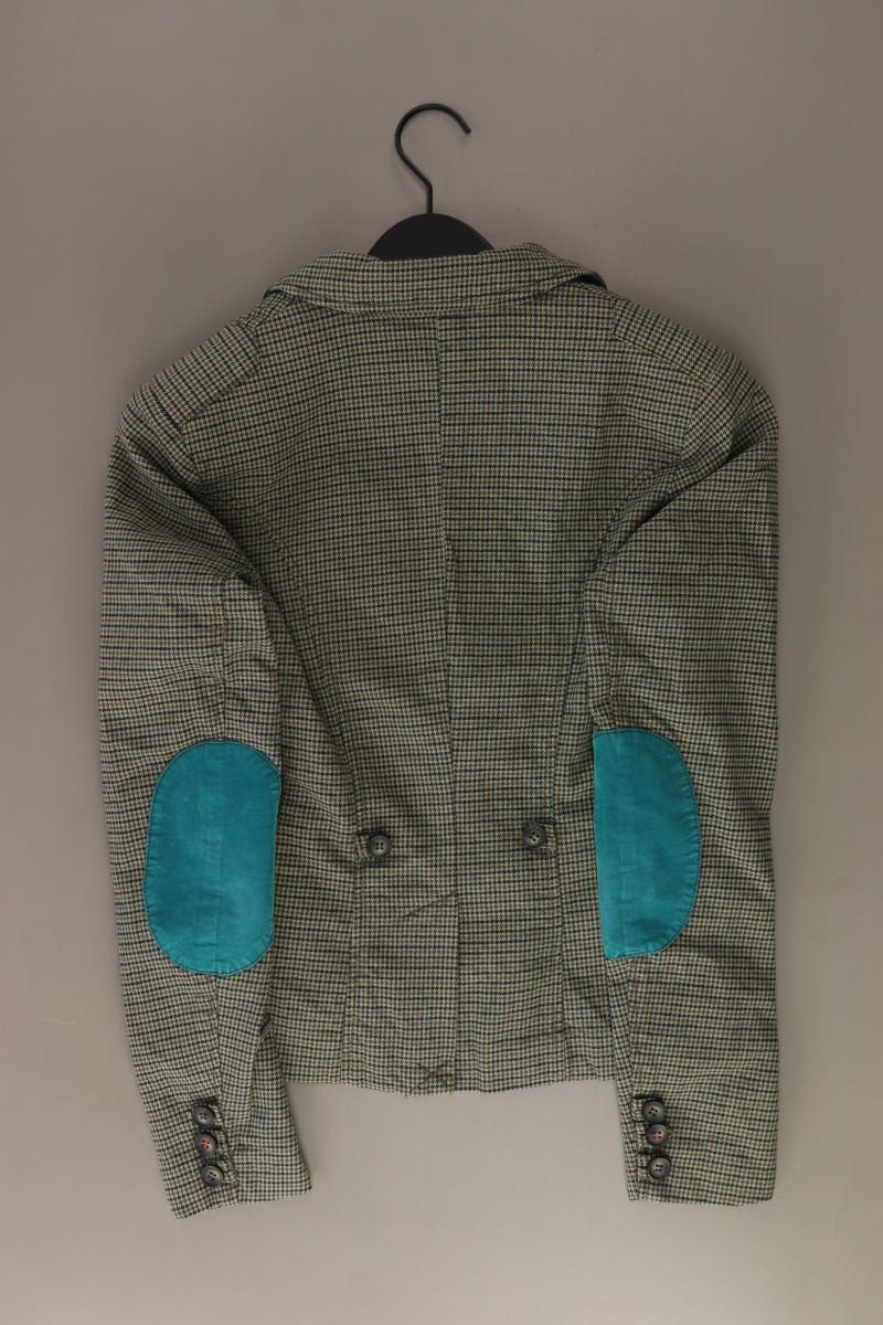 Campus by Marc O'Polo Regular Blazer Gr. M hahnentritt olivgrün aus Baumwolle