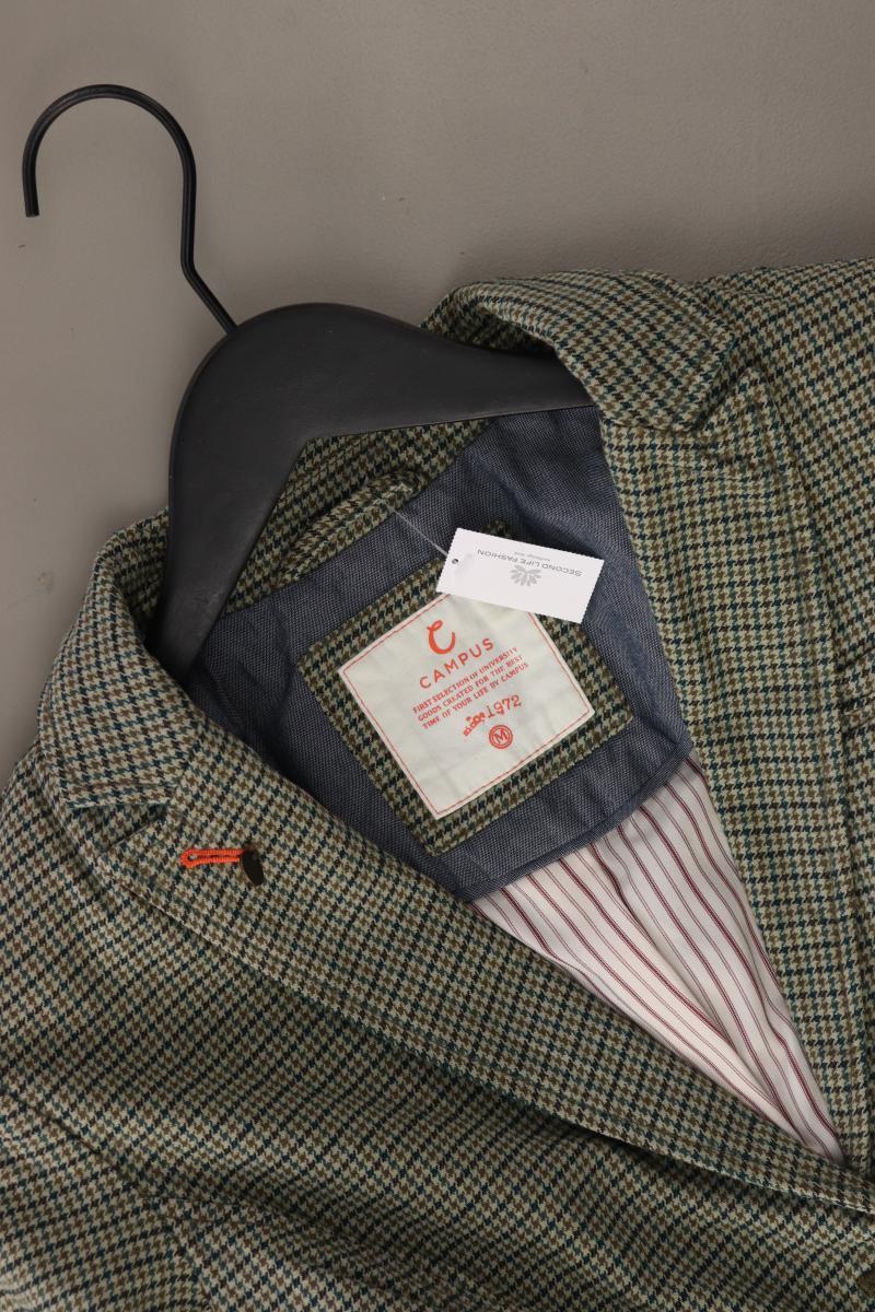 Campus by Marc O'Polo Regular Blazer Gr. M hahnentritt olivgrün aus Baumwolle