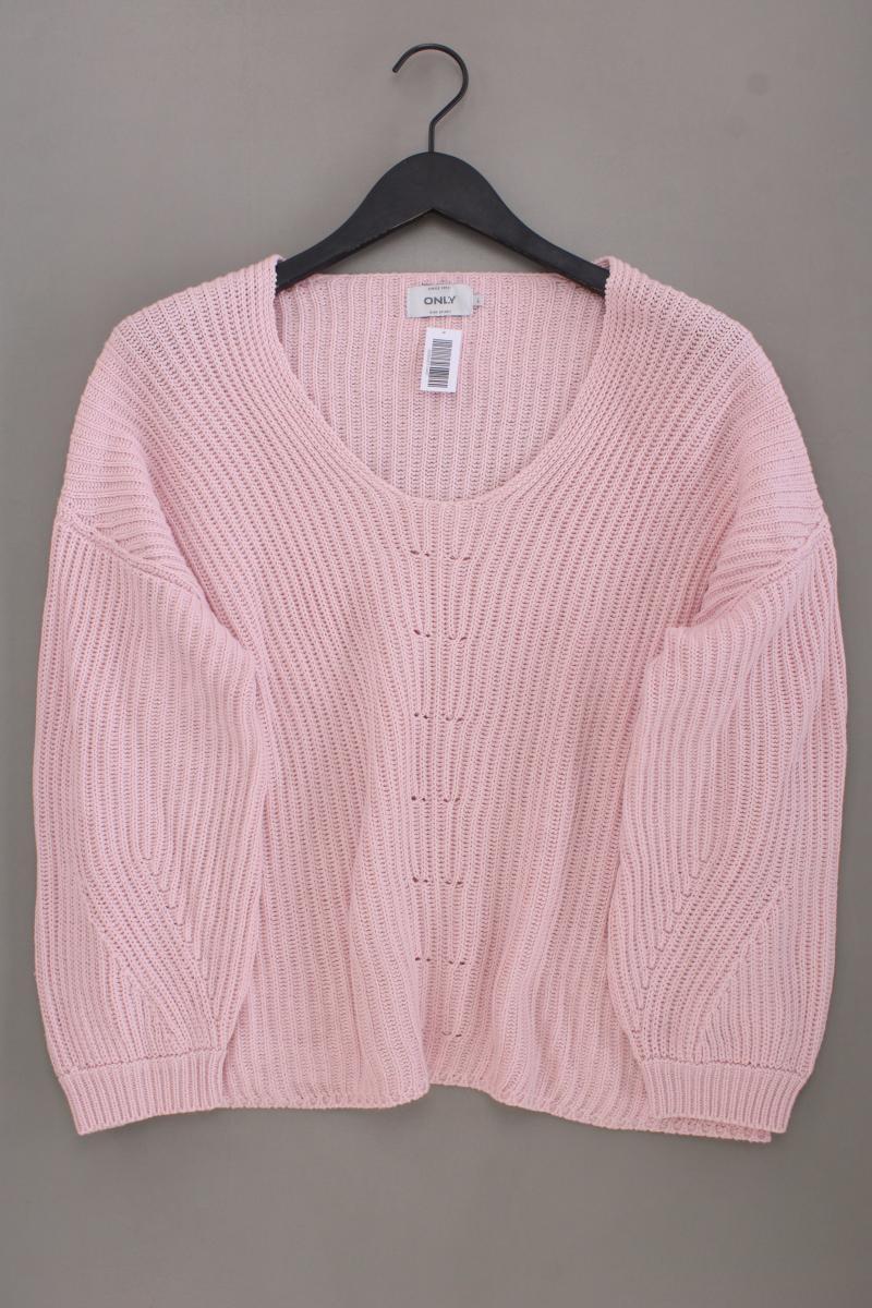 Only Grobstickpullover Gr. L rosa