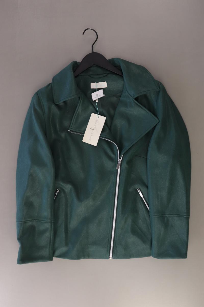 Pfeffinger Kunstlederjacke Gr. 46 neu mit Etikett grün aus Polyester