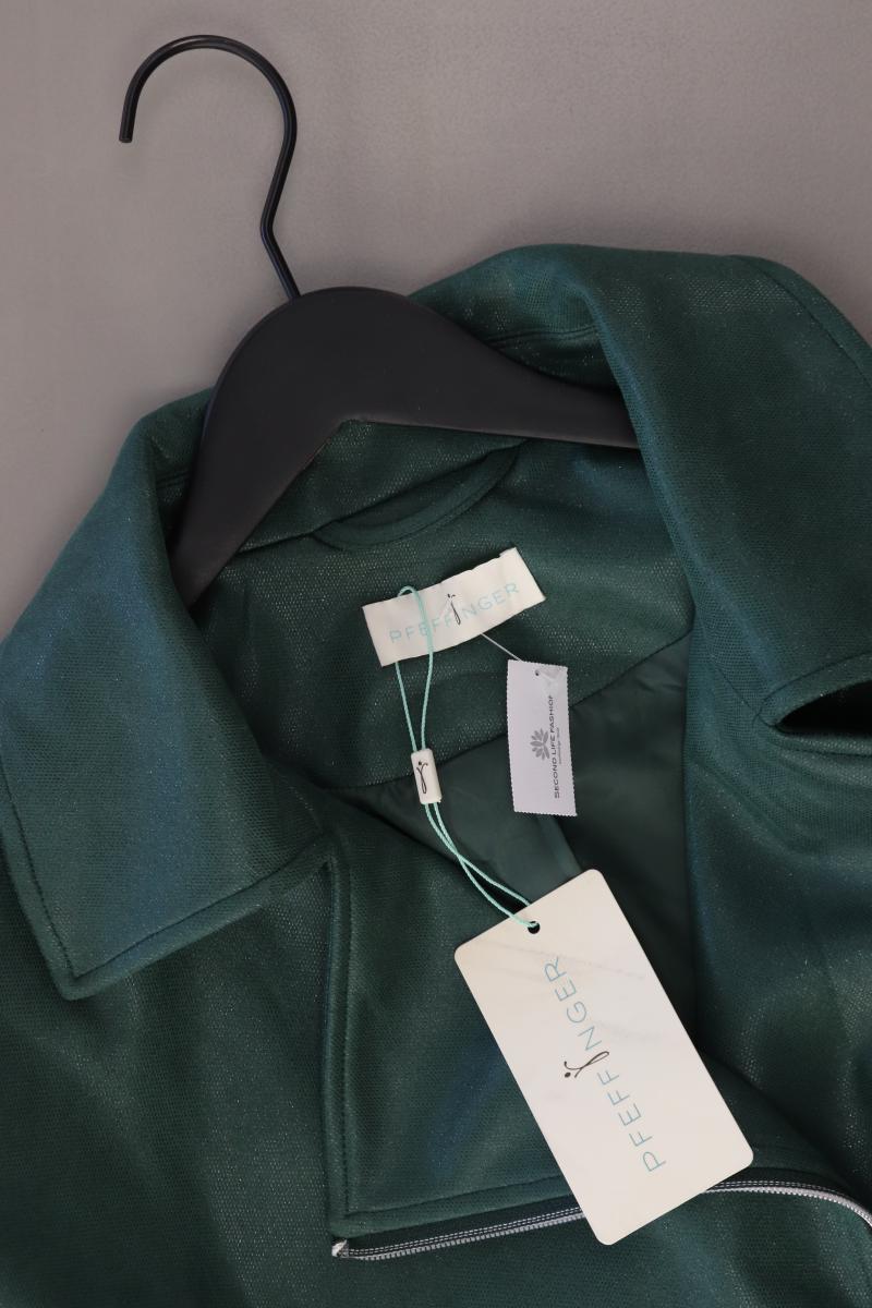 Pfeffinger Kunstlederjacke Gr. 46 neu mit Etikett grün aus Polyester